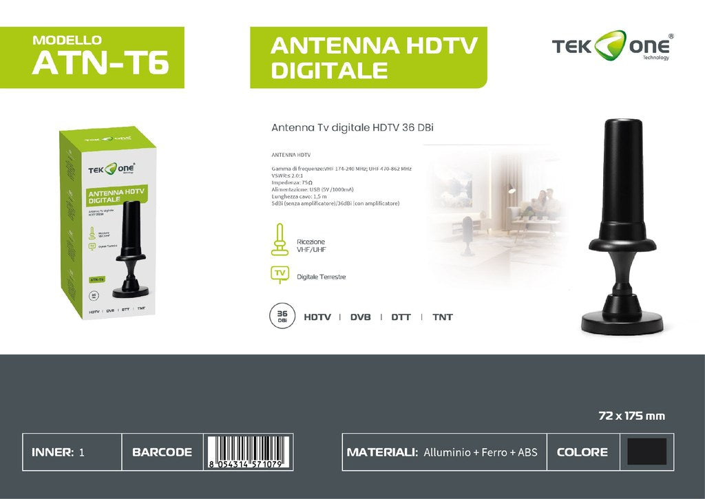 Antenna Tv T6 New Generation