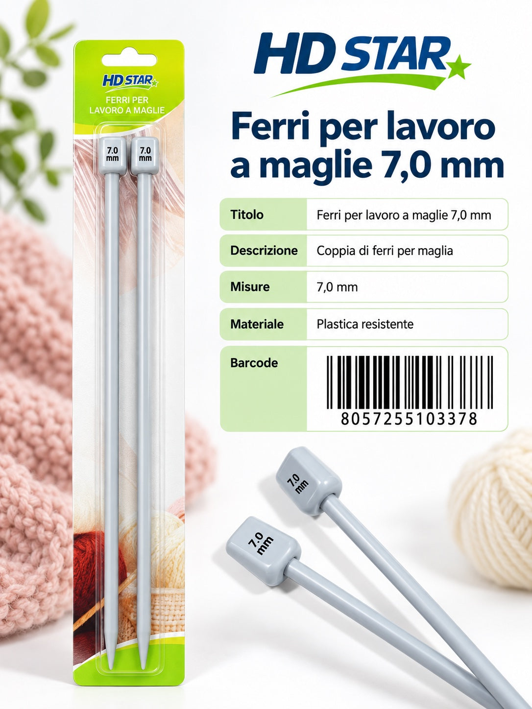 10337 Ferri Per Lavoro A Maglia 0.7Mm 1/12