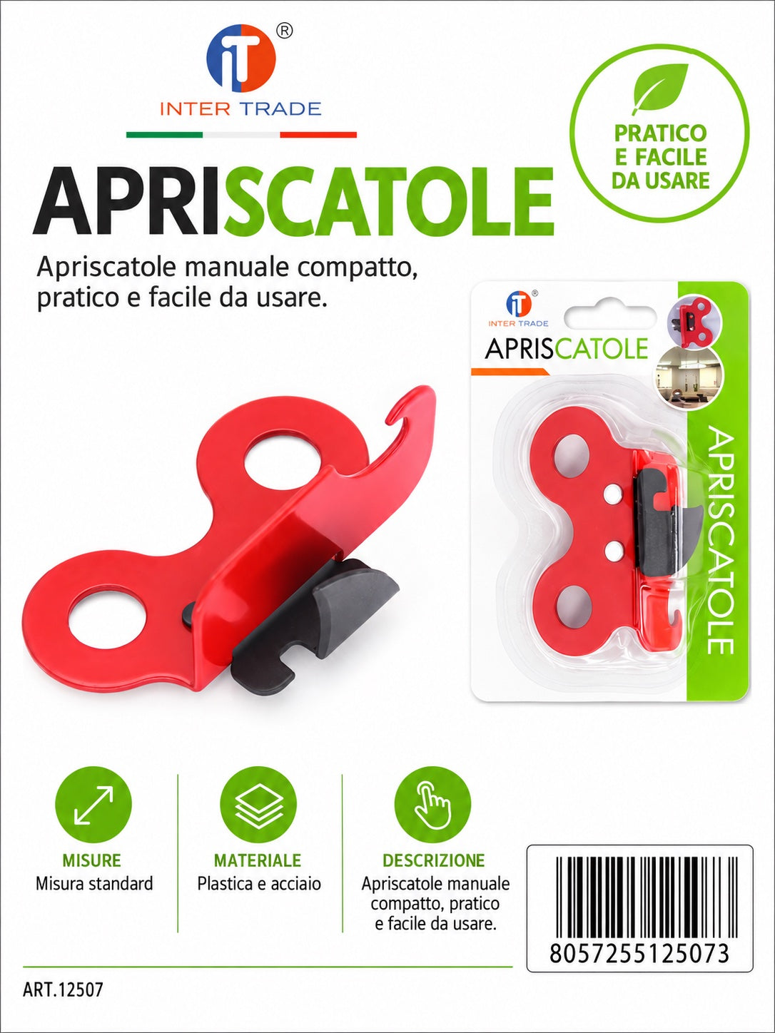 12507 Apriscatole 1/12 Ct 120