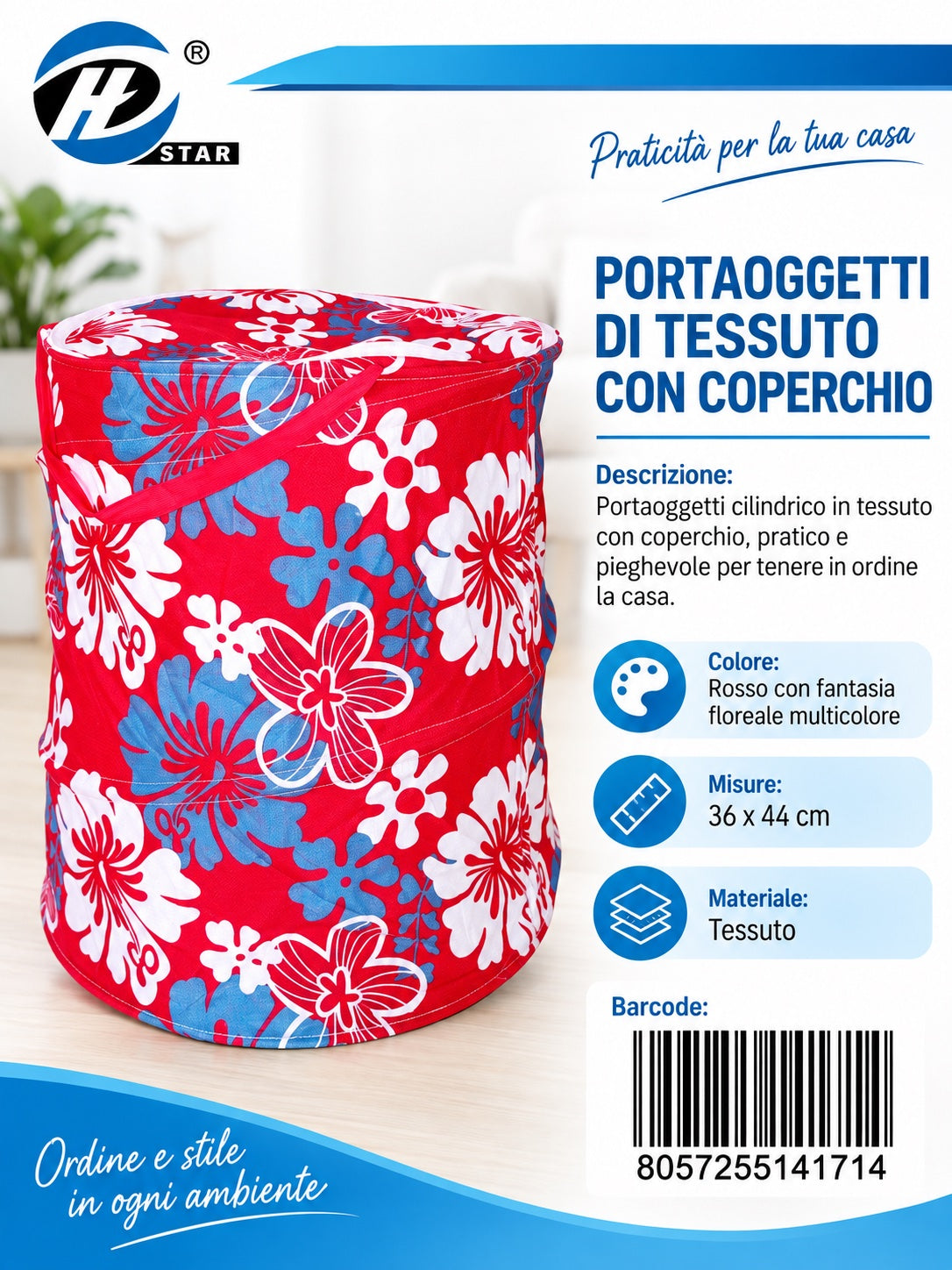 14171 Portaoggetti Di Tessuto 36*44Cm Ct 60