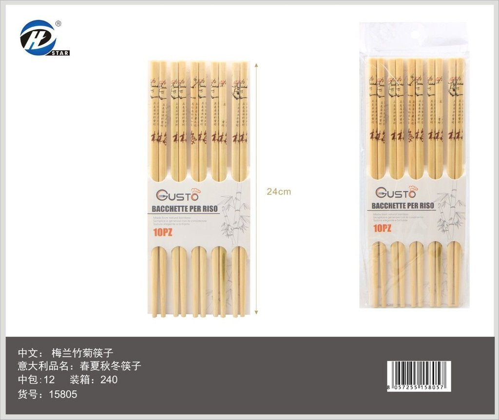 15805 Bacchette 10Pz 1/12 Ct 240