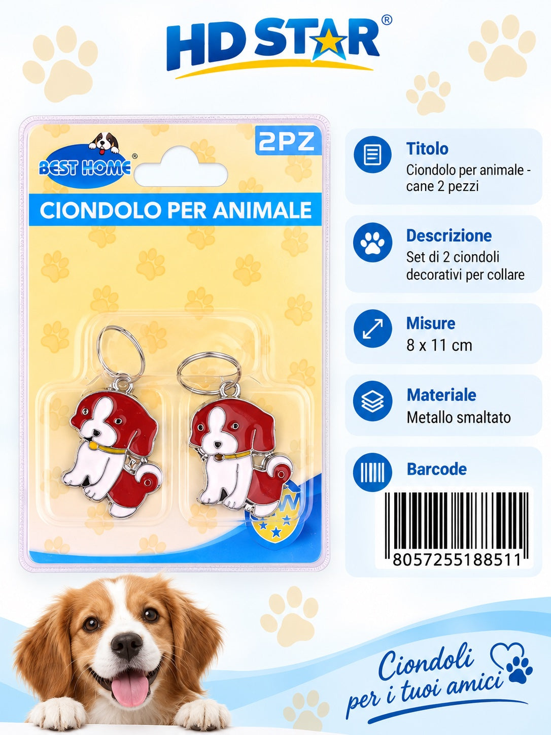 Ciondolo Per Animale 1/24