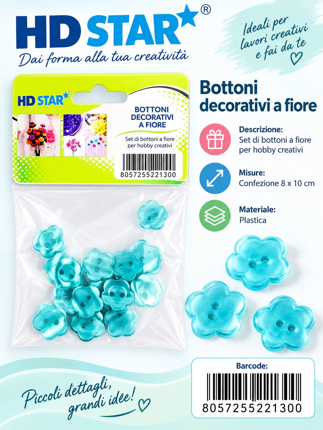 22130 Bottone Colore 1/24