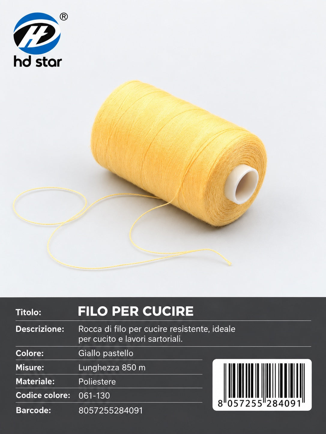 28409 Filo Per Cucire 850Cm 1/12 Ct 240