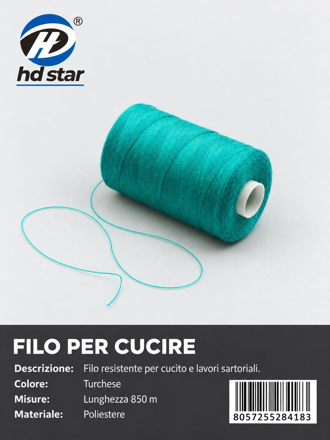 28418 Filo Per Cucire 850Cm 1/12 Ct 240
