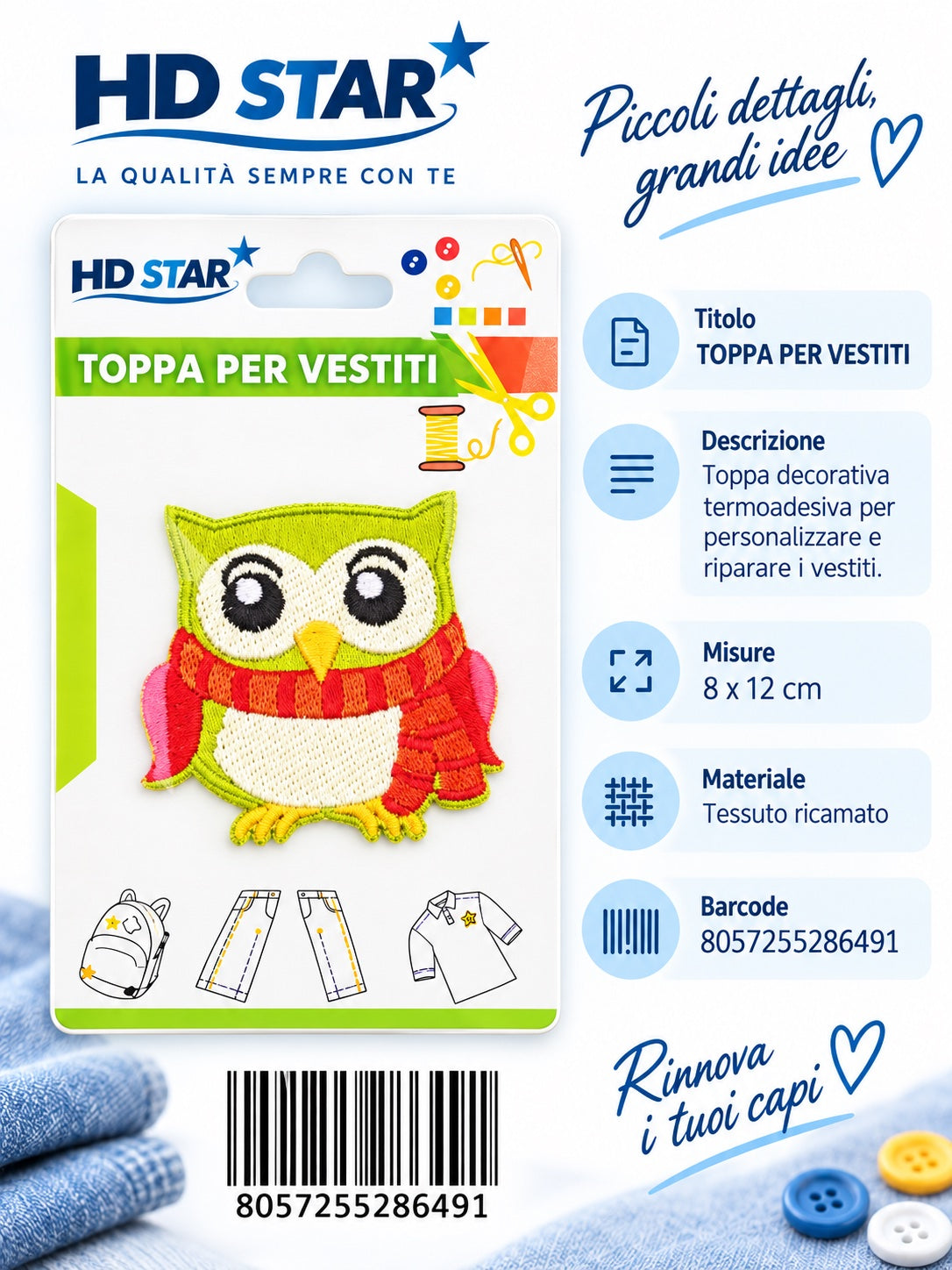 28649 Toppa Per Vestiti 1/24 Ct 960