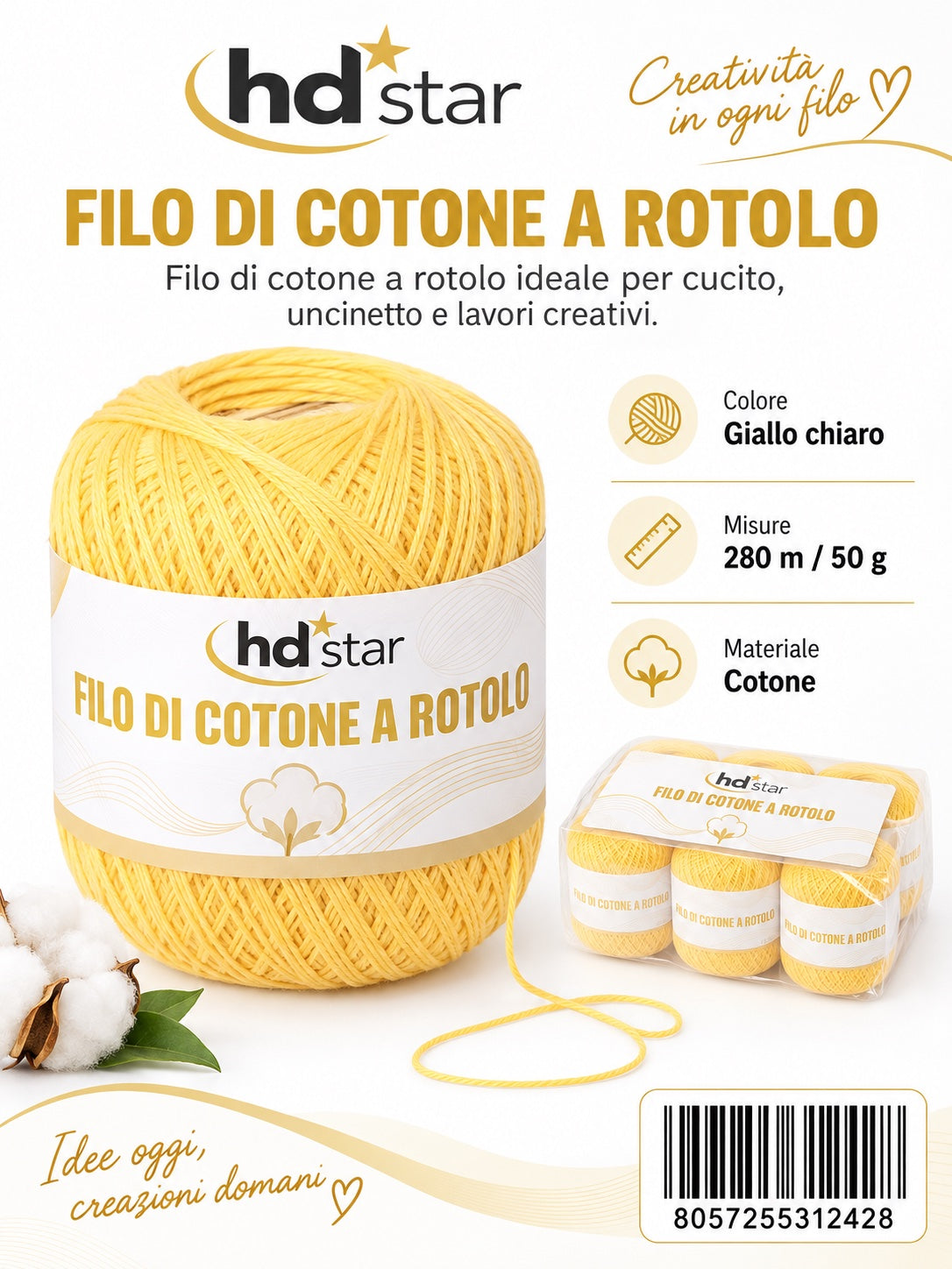 31242 Filo Cotone 50 280 12 024