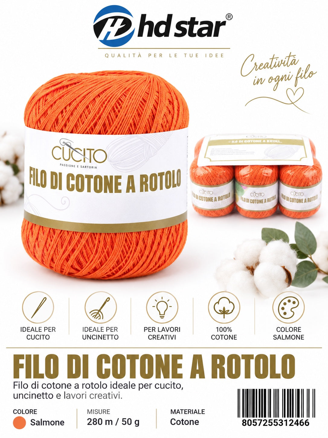 31246 Filo Cotone 50 280 12 028