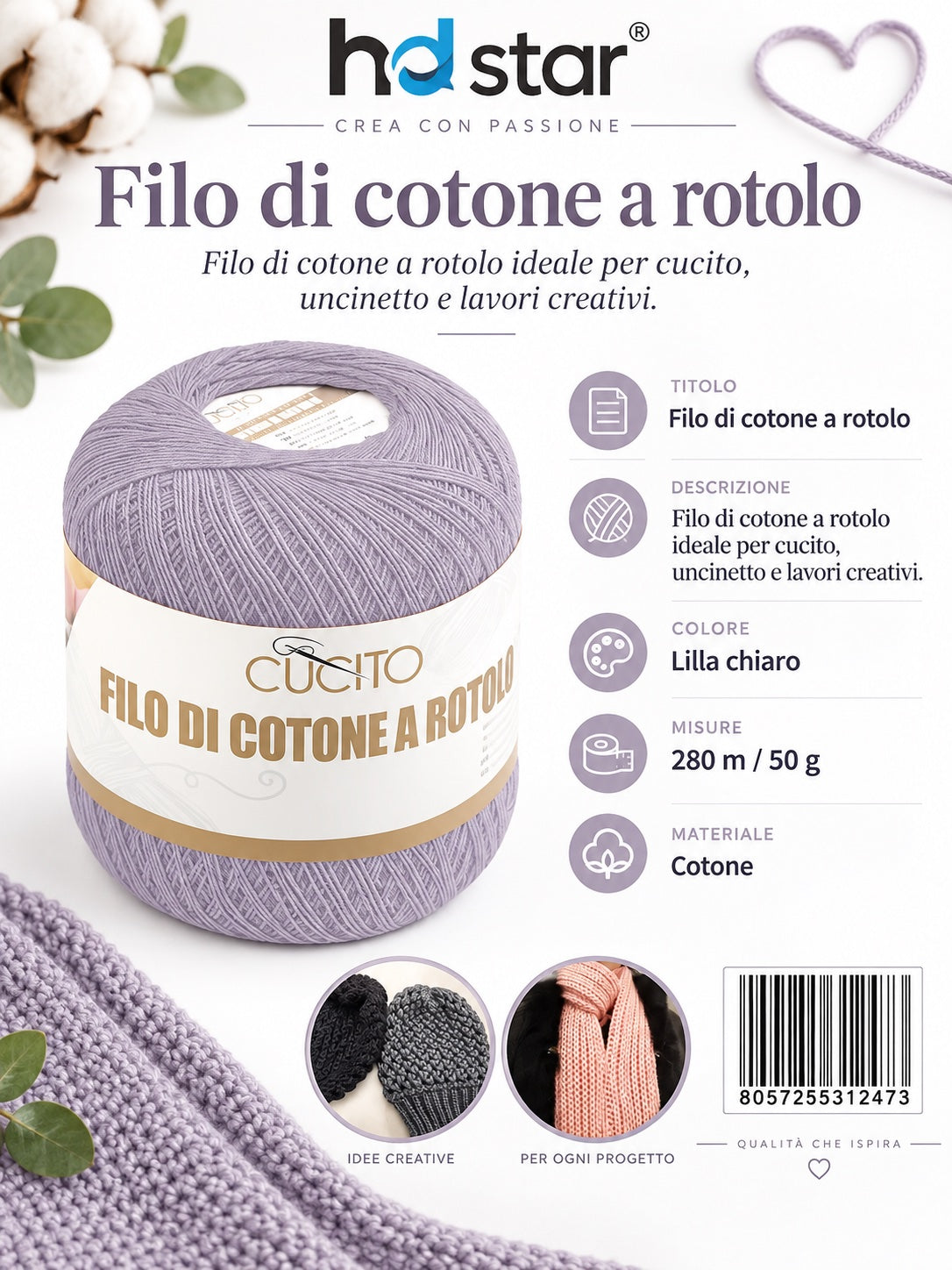 31247 Filo Cotone 50 280 12 029