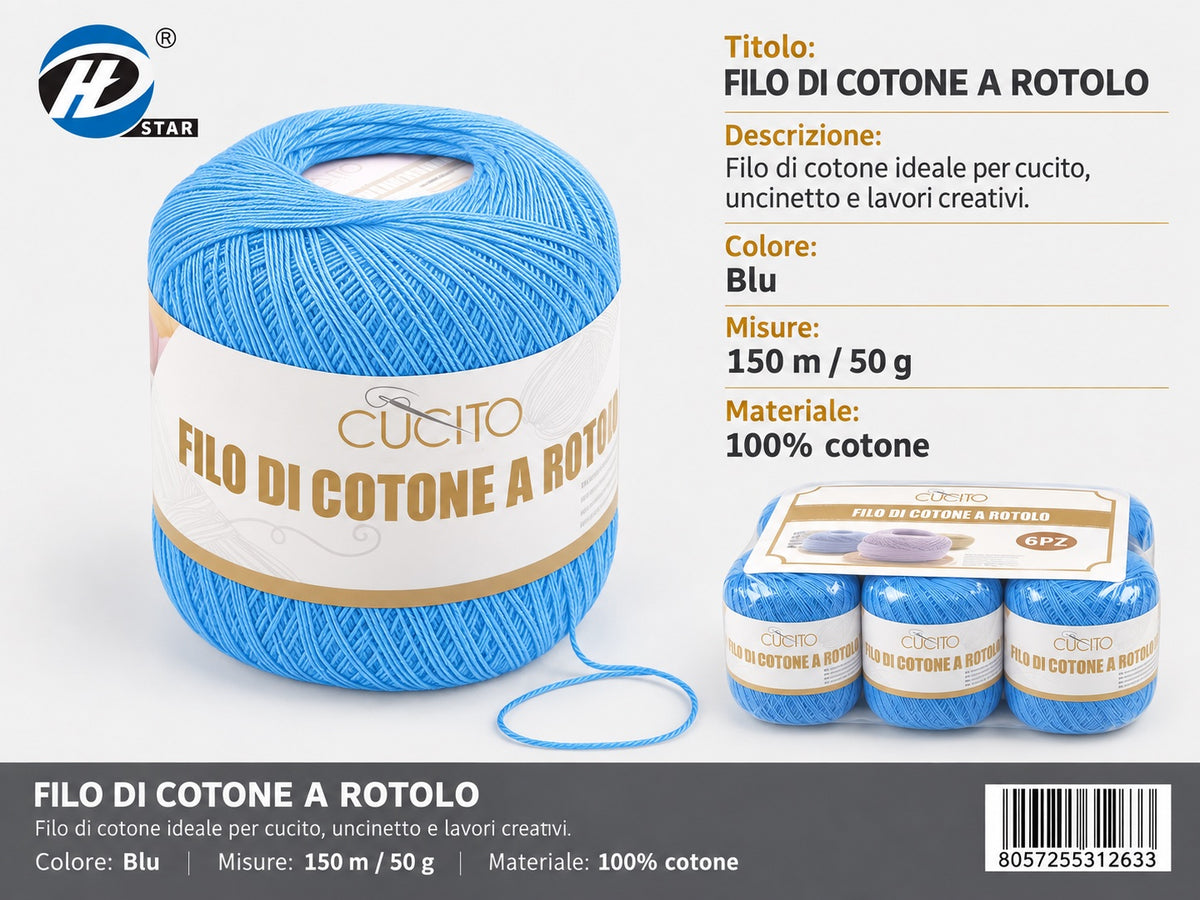 31263 Filo Cotone 50 150 6 010