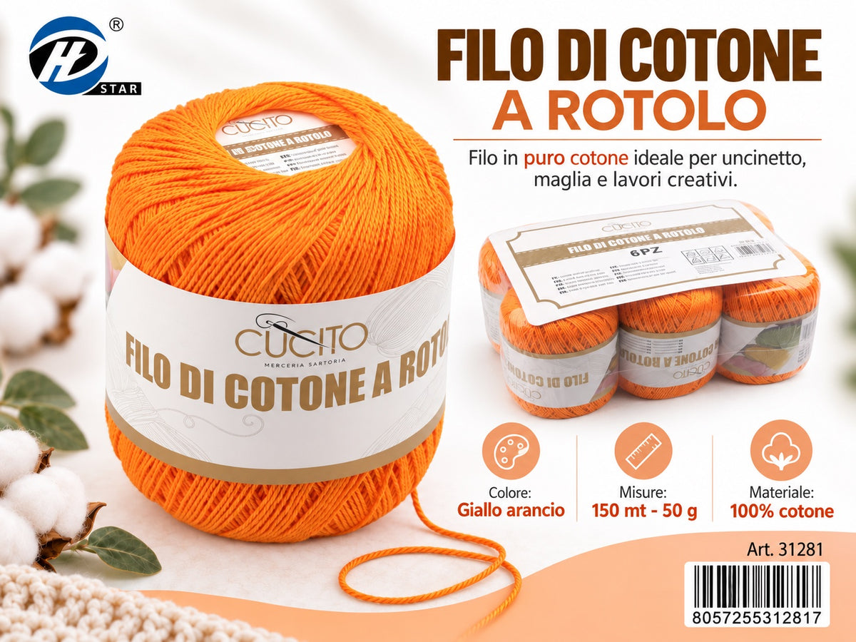 31281 Filo Cotone 50 150 6 028