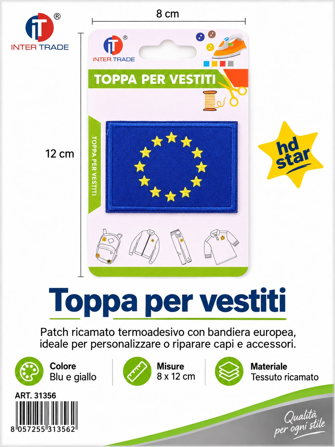 31356 Toppa Per Vestiti 1/24 Ct 960