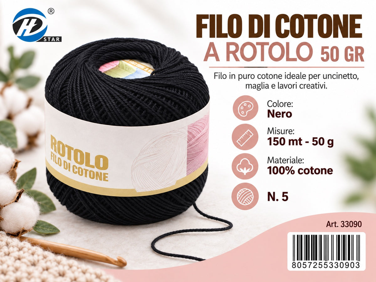 33090 Filo Ricamo 5#50G