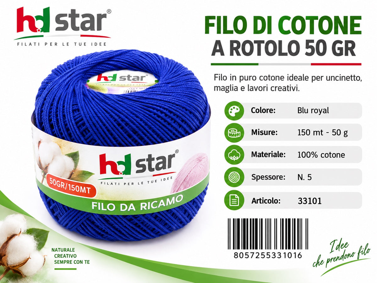 33101 Filo Ricamo 5#50G 820