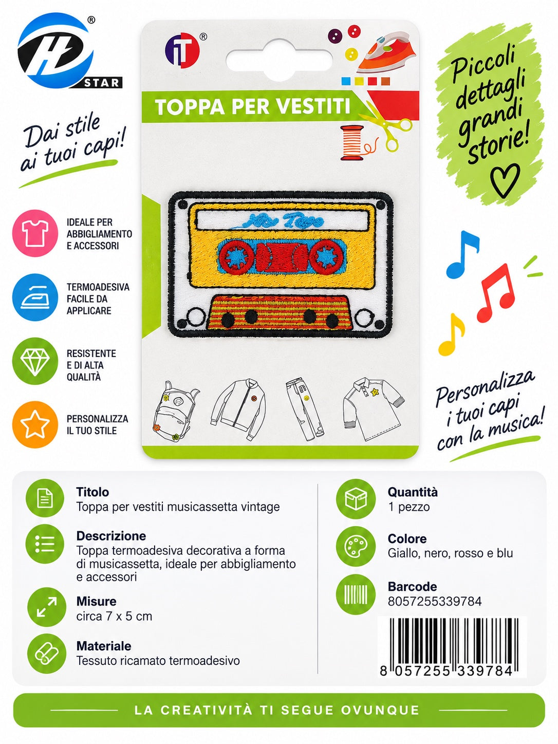 33978 Toppa Per Vestiti