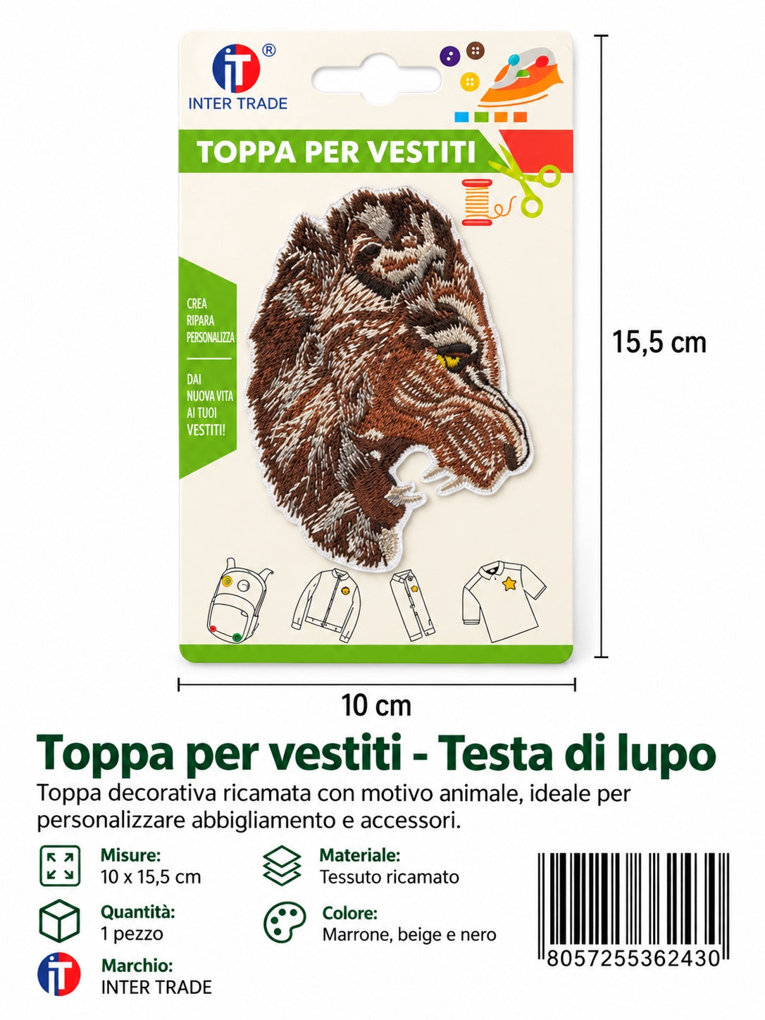 36243 Toppa Per Vestiti 1/12