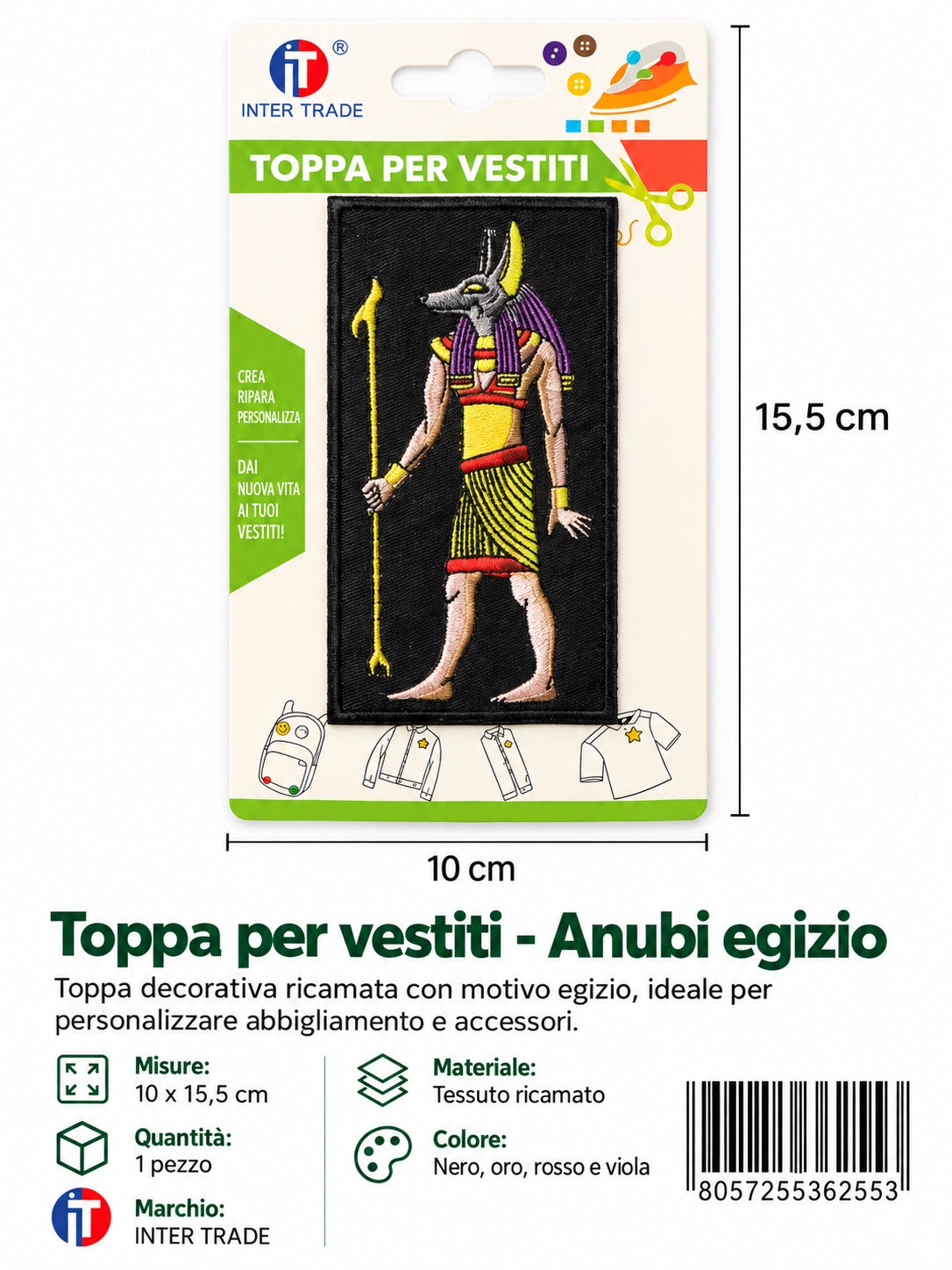 36255 Toppa Per Vestiti 1/12