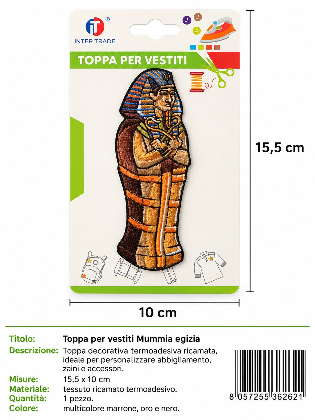 36262 Toppa Per Vestiti 1/12