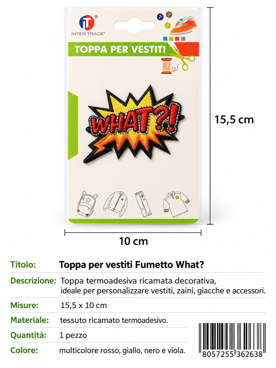 36263 Toppa Per Vestiti 1/12