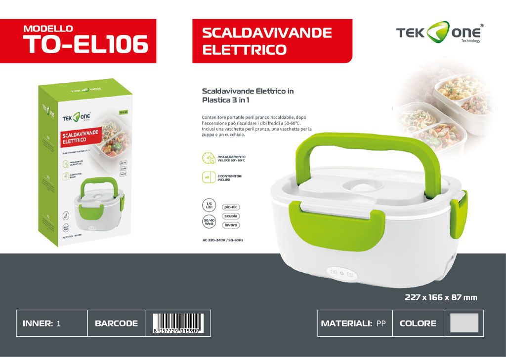 Scaldavivande Elettrico 220-240V 50-60Hz 30-40W