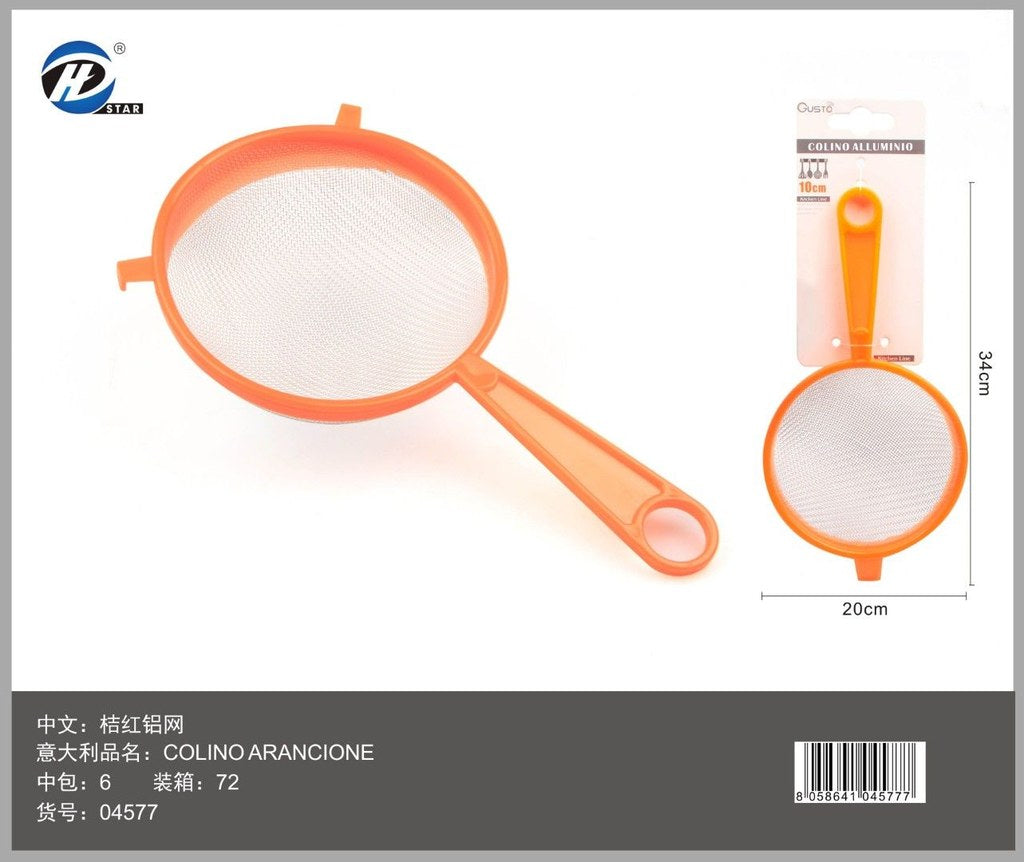 04577 Colino Arancione Alluminio 20Cm