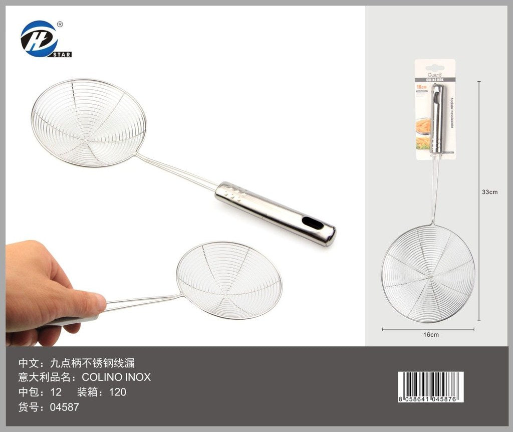 04587 Colino Inox 16Cm