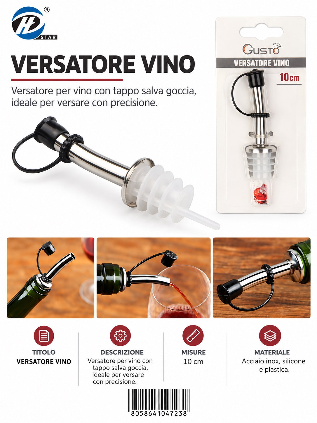 04723 Versatore Vino