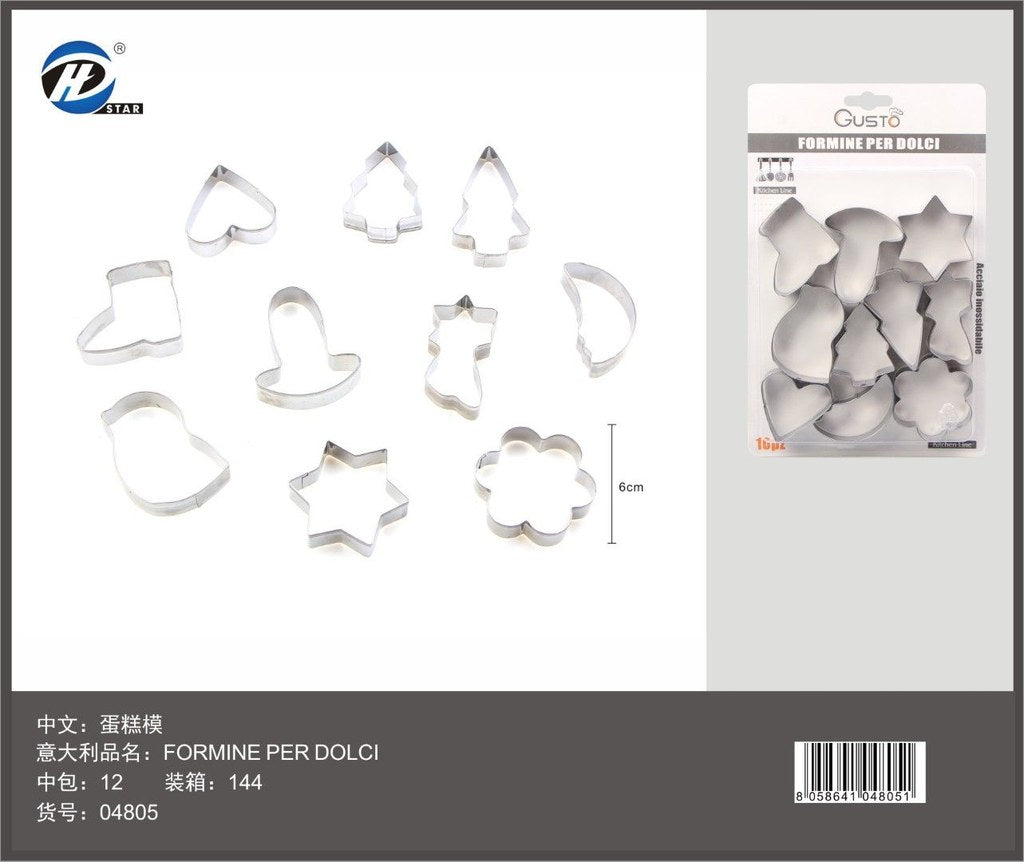 04805 Formine Per Dolci