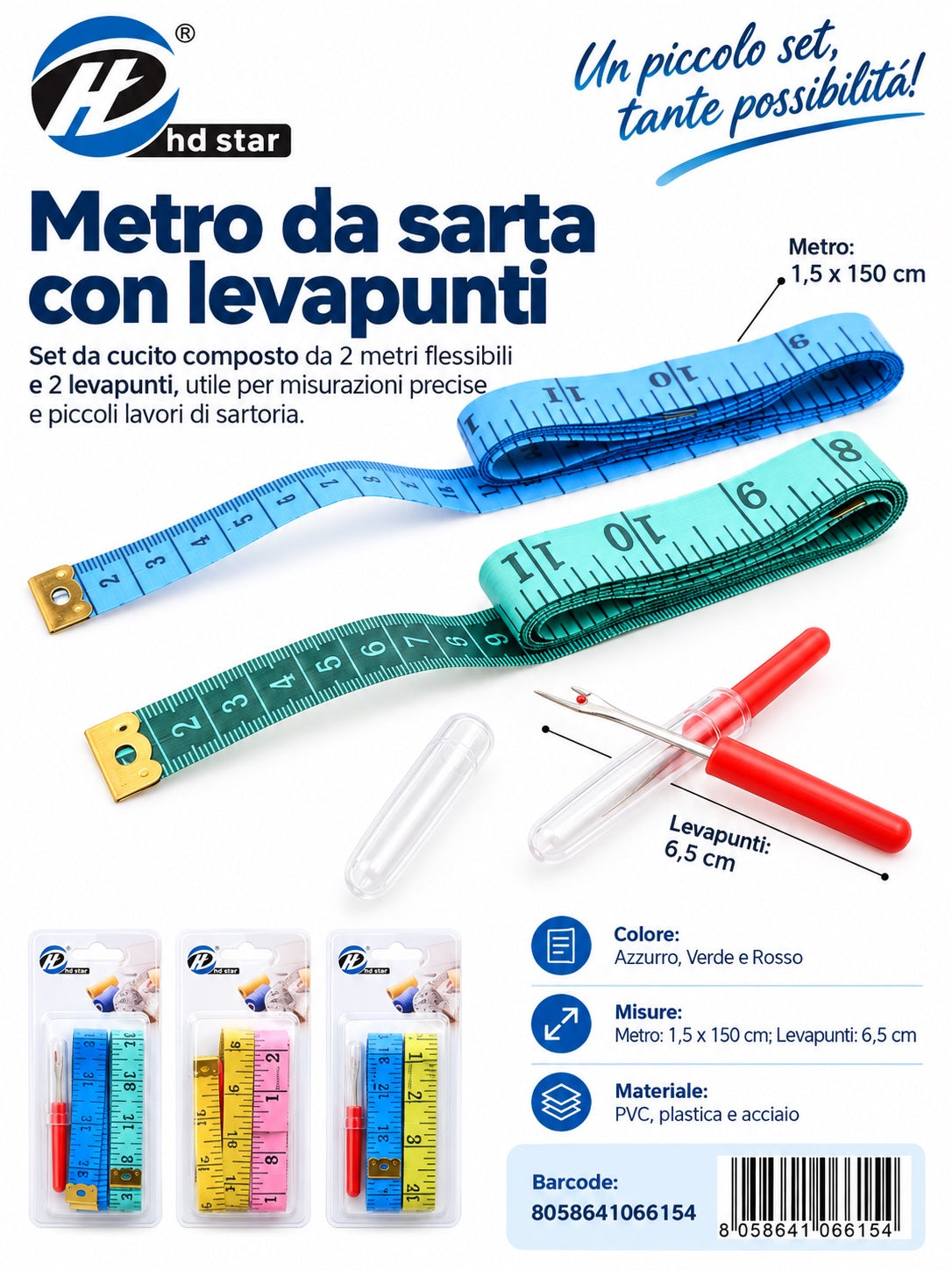 06615 Metro+Levapunti 1/12 Ct480