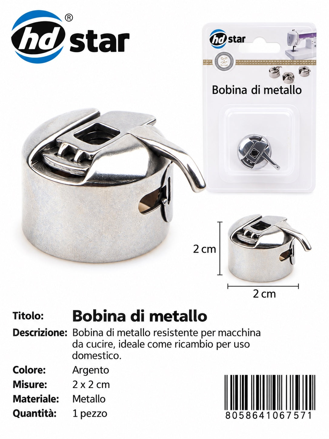 06757 Bobina 2Cm