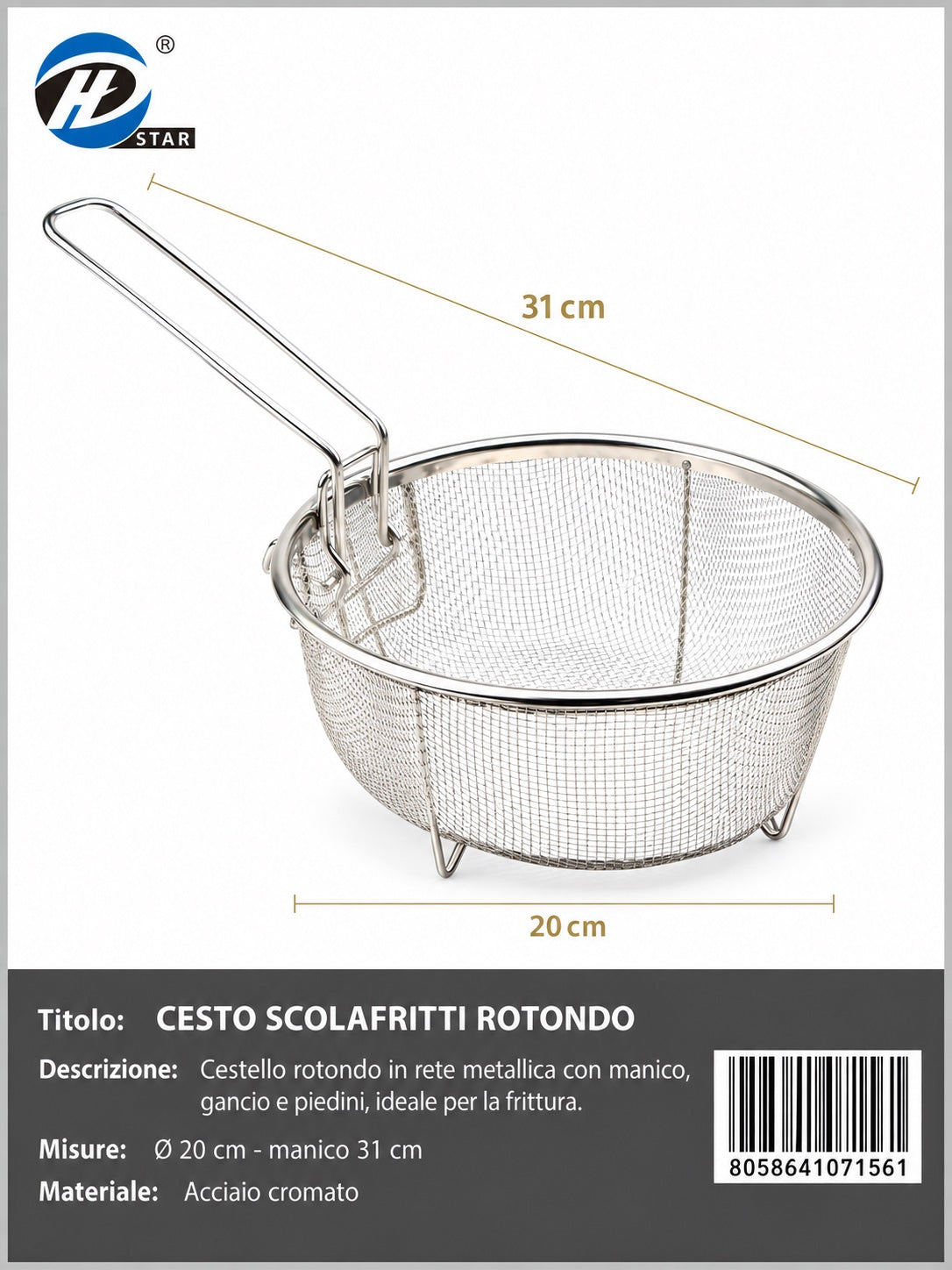 07156 Cesto Scolafritti