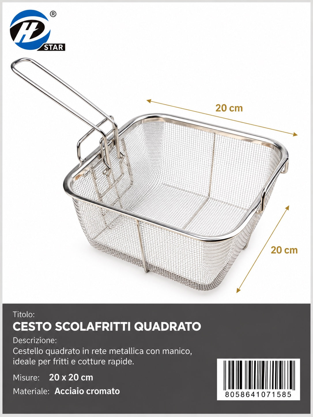07158 Cesto Scolafritti