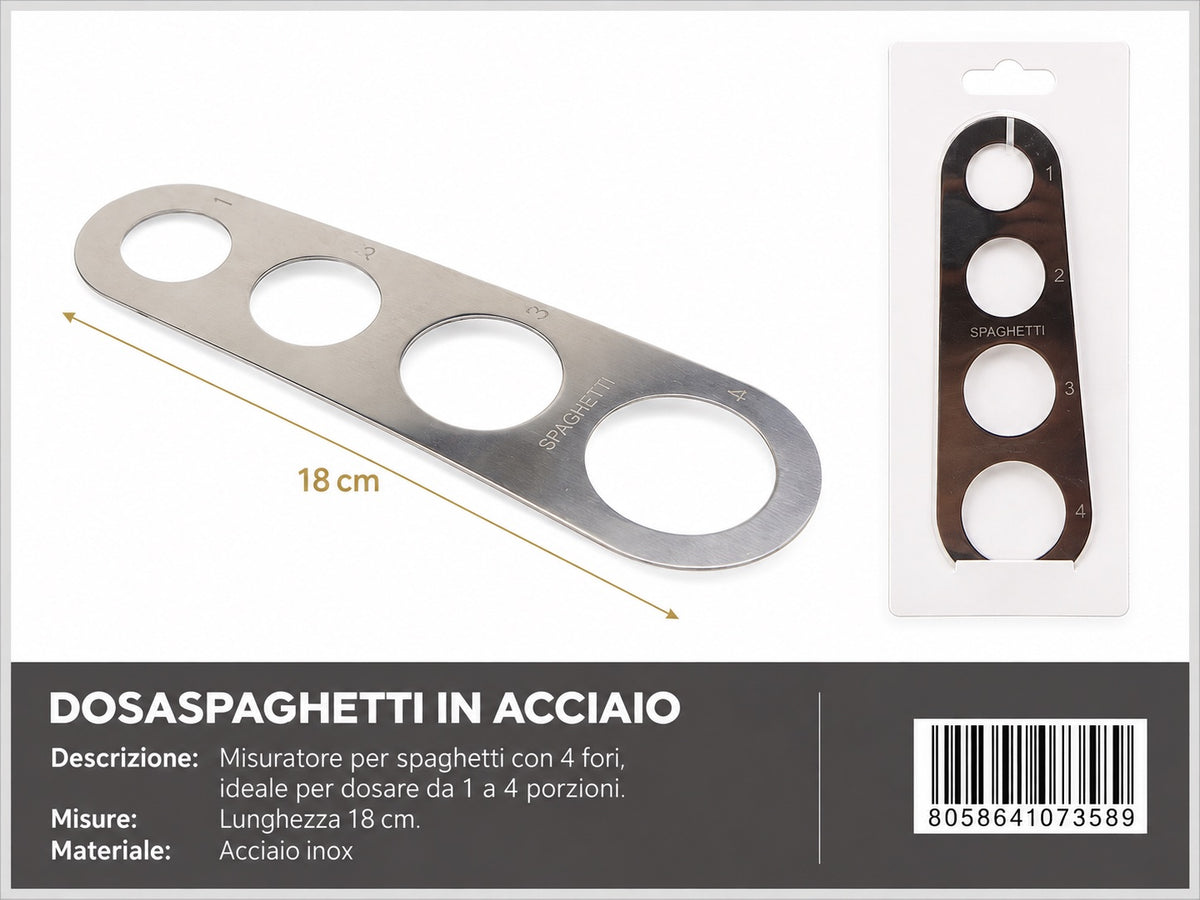07358 Dosaspaghetti In Acciaio