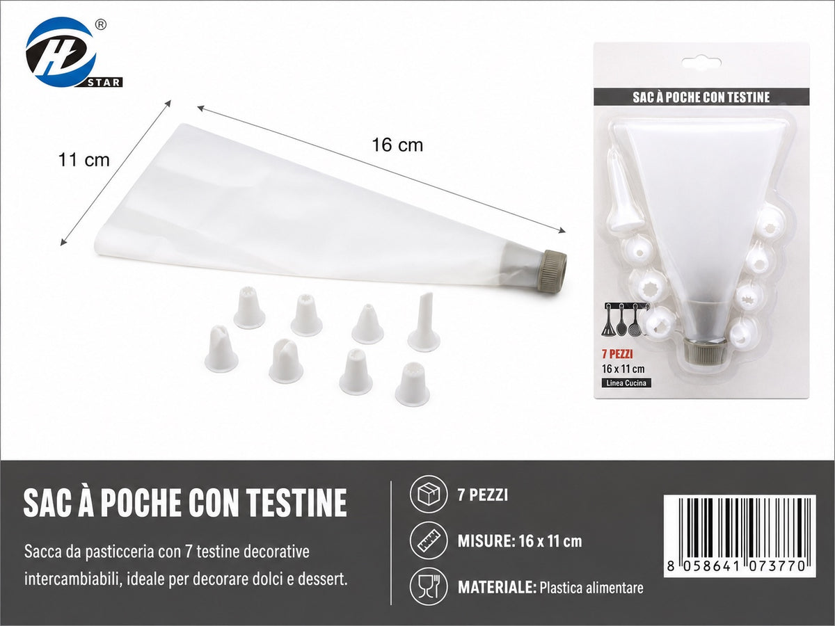 07377 Sac A Poche Con Testine