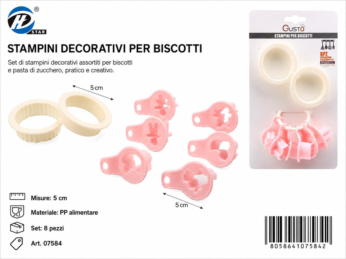 07584 Stampini Per Biscotti