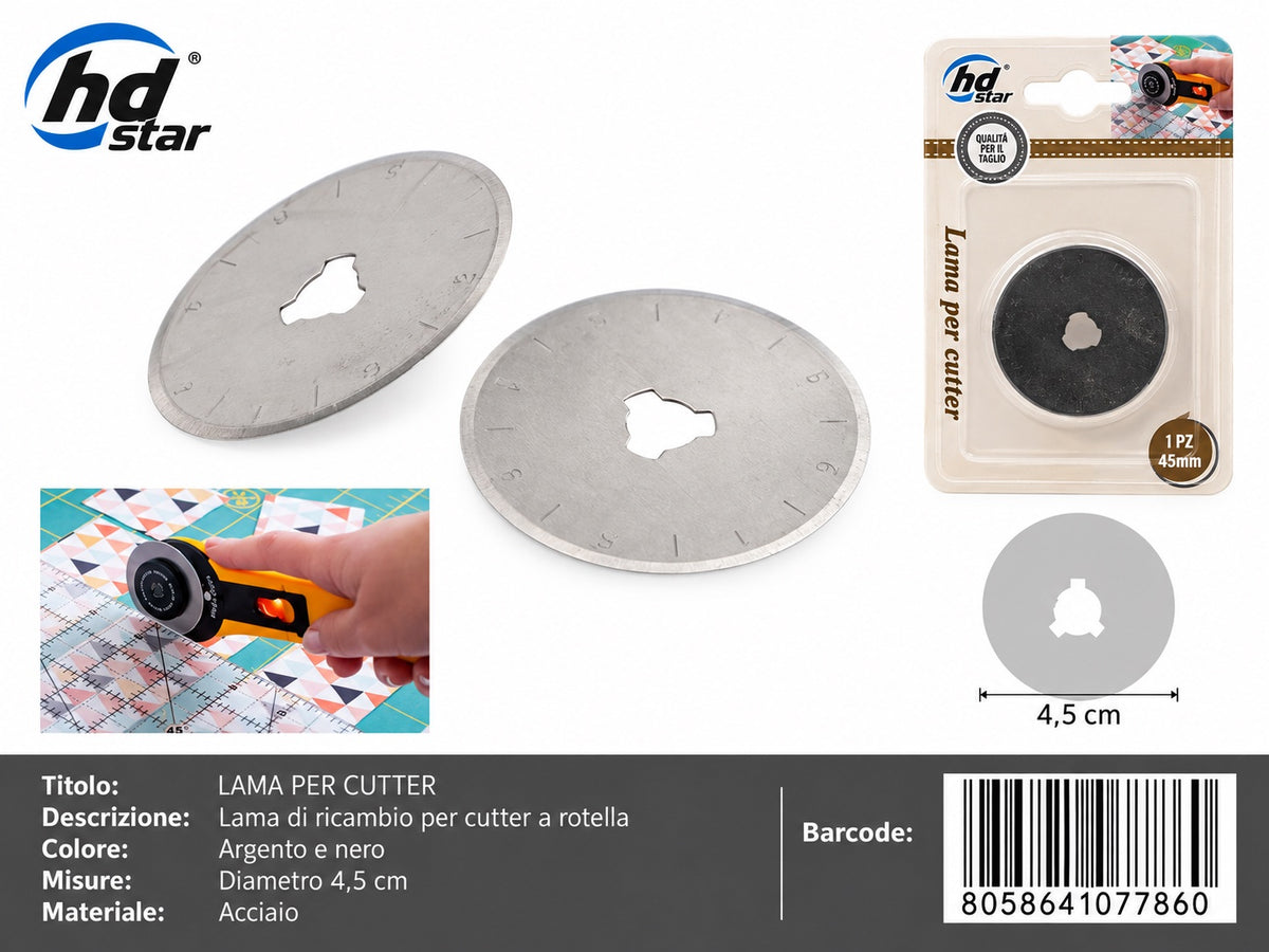 07786 Lama Per Cutter Per Sarti 1/12 Ct480