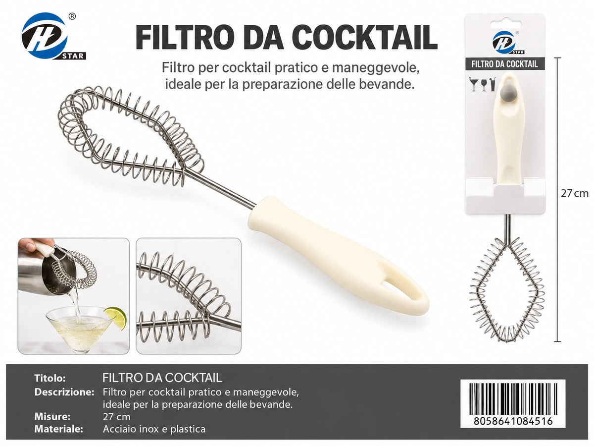 08451 Filtro Da Cocktail