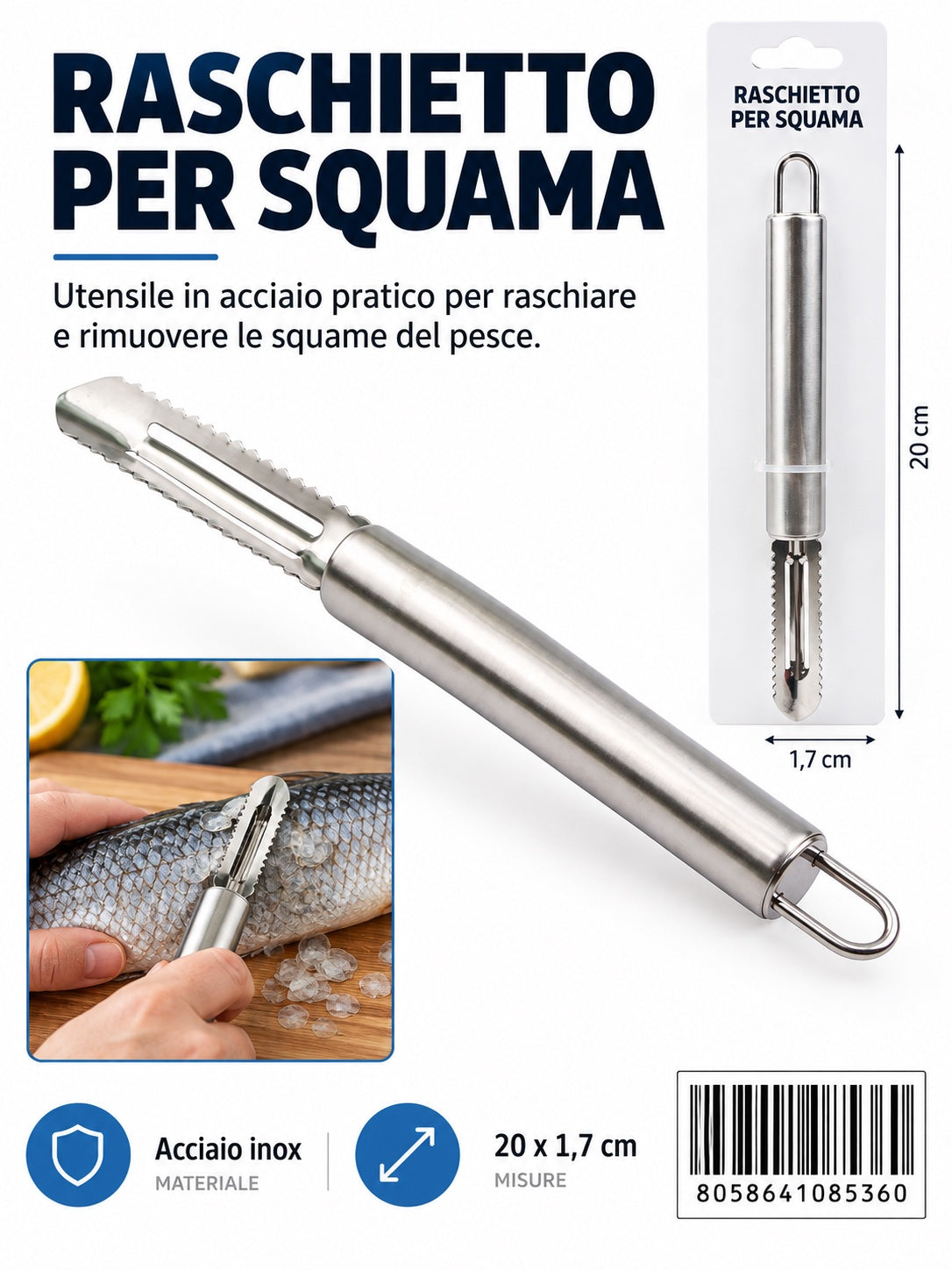 08536 Raschietto Per Squama