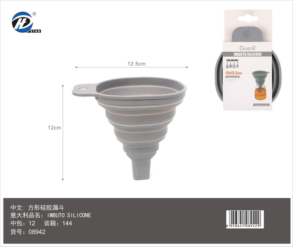 08942 Imbuto In Silicone 9.5Cm