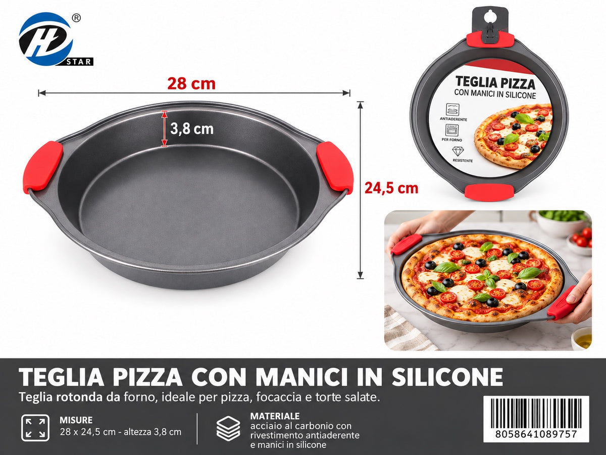 08975 Teglia Da Forno Con Maniglie