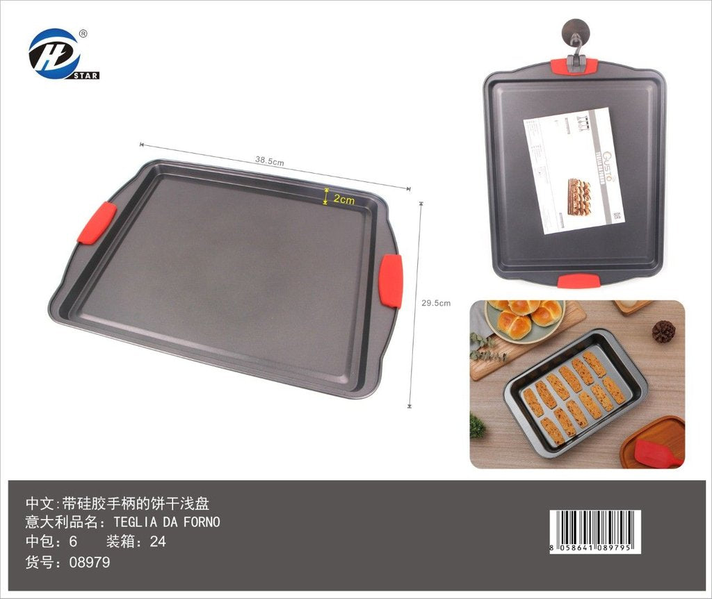 08979 Teglia Da Forno Con Maniglie