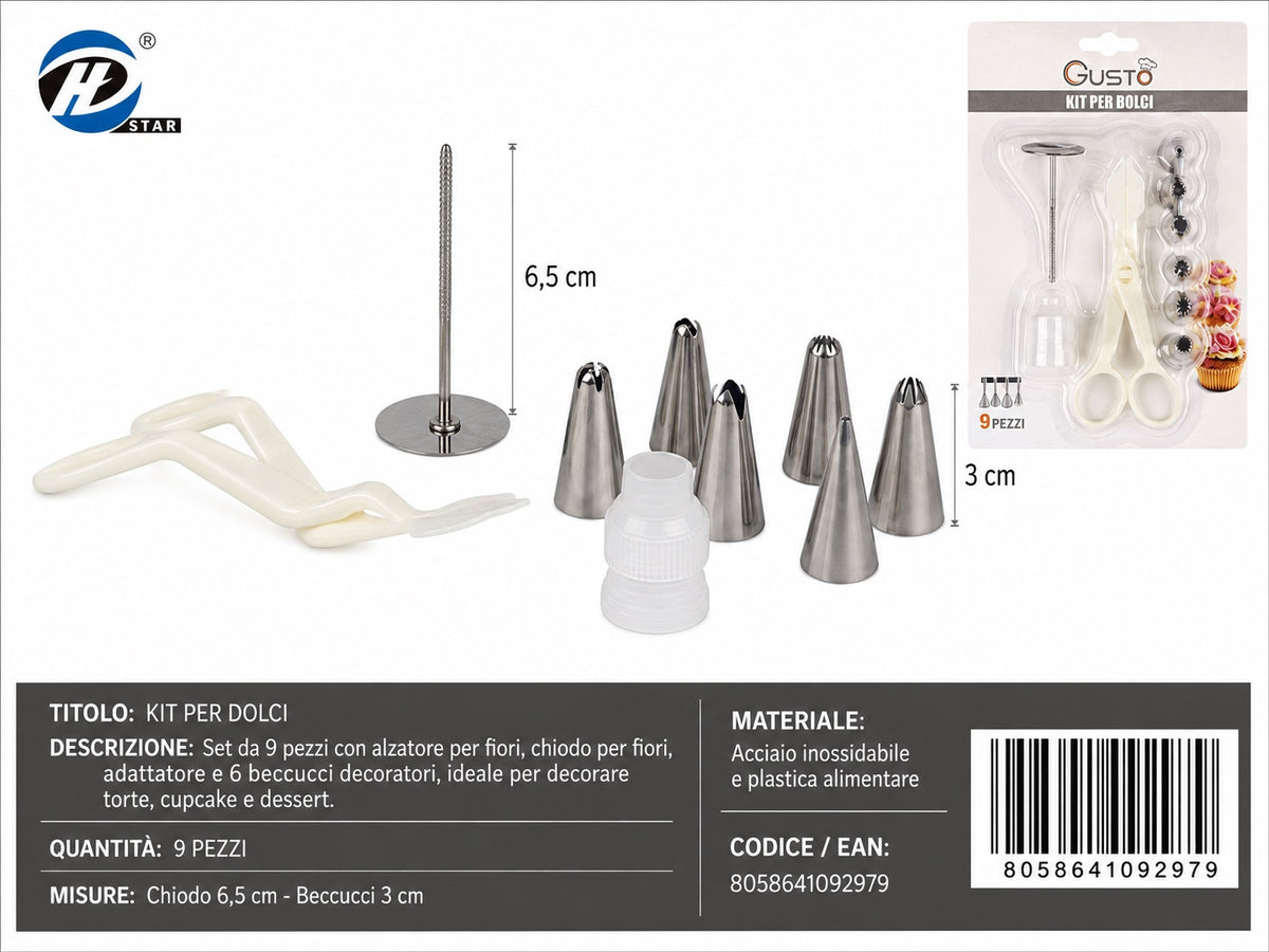 09297 Kit Per Dolci