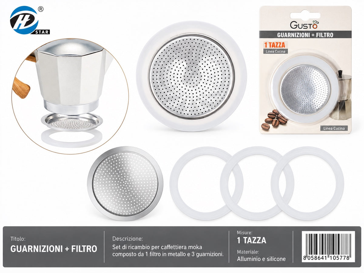 4110577 Guarnizioni+Filtro 1 Tazza 1/12 Ct192
