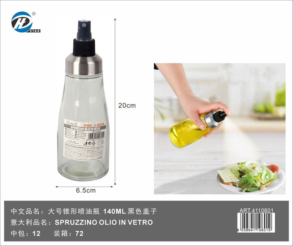 Spruzzino Olio In Vetro 320Ml