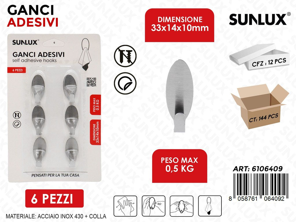 Sunlux Ganci Adv Acc. 430 6PCS MAX0.5KG 33*14*10MM