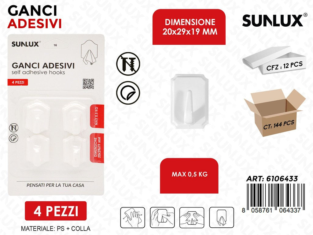 Sunlux Ganci Adv 4PCS Max 0.5KG 20*29*19MM