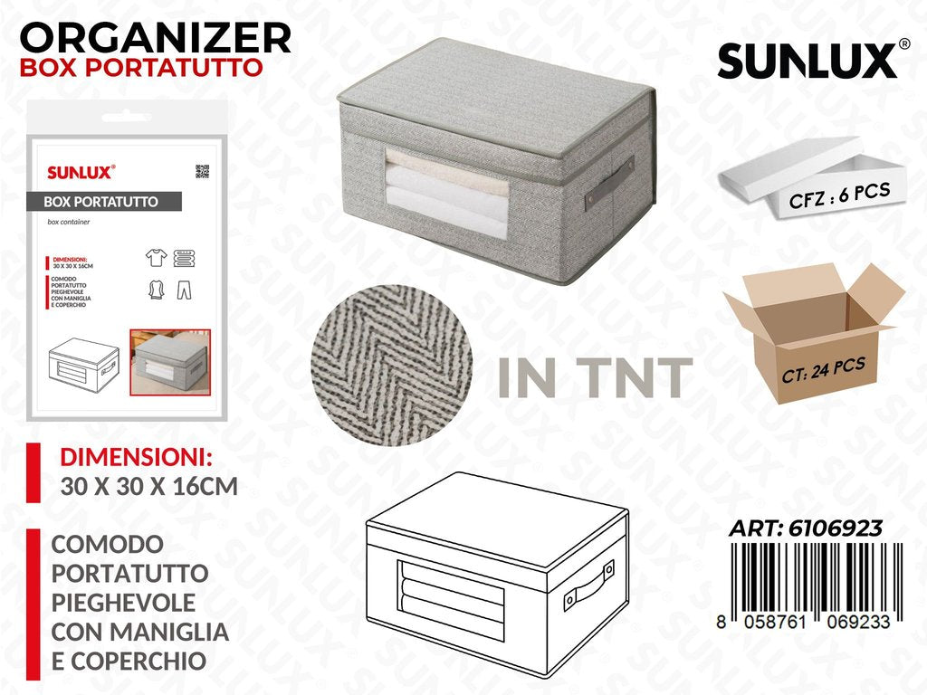 Sunlux Organizer Box Portatutto Tnt 30*30*16CM
