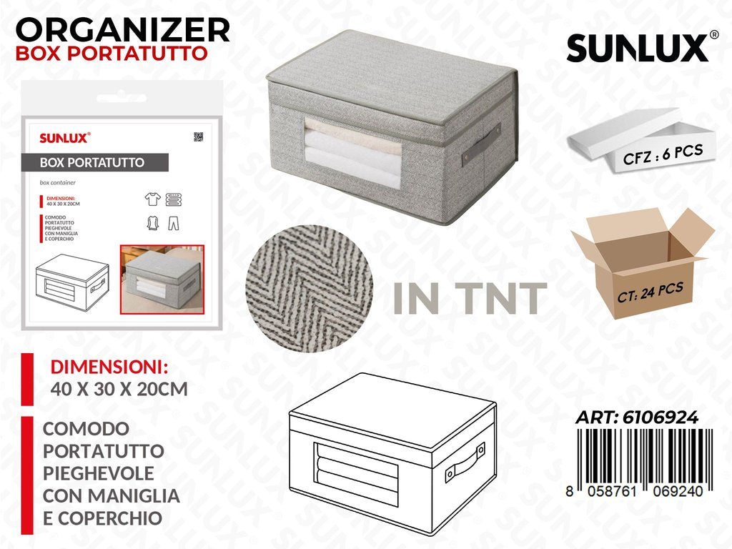 Sunlux Organizer Box Portatutto Tnt 40*30*20CM