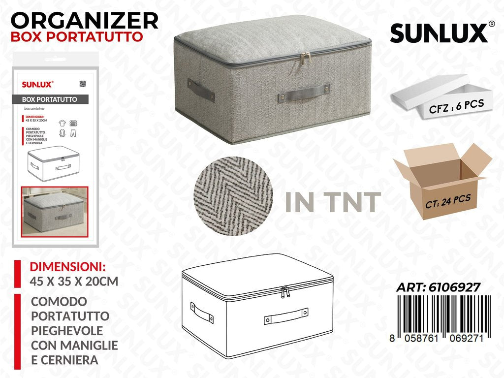 Sunlux Organizer Box Portatutto Tnt 45*35*20CM