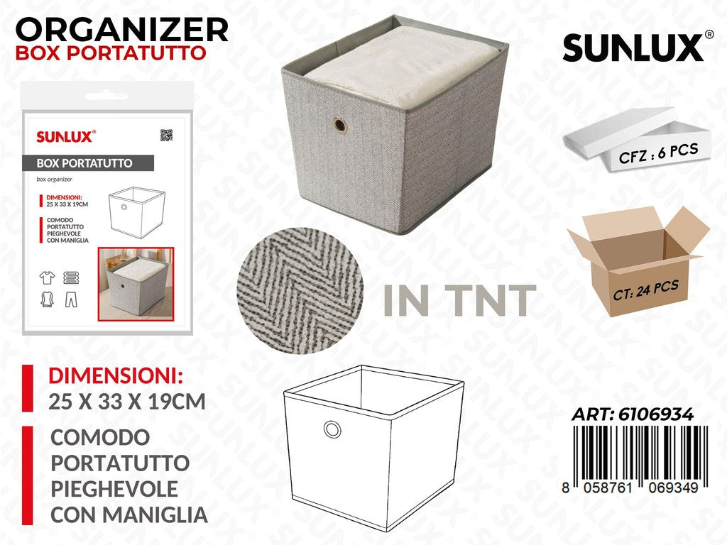 Sunlux Organizer Box Portatutto Tnt 25*33*16CM